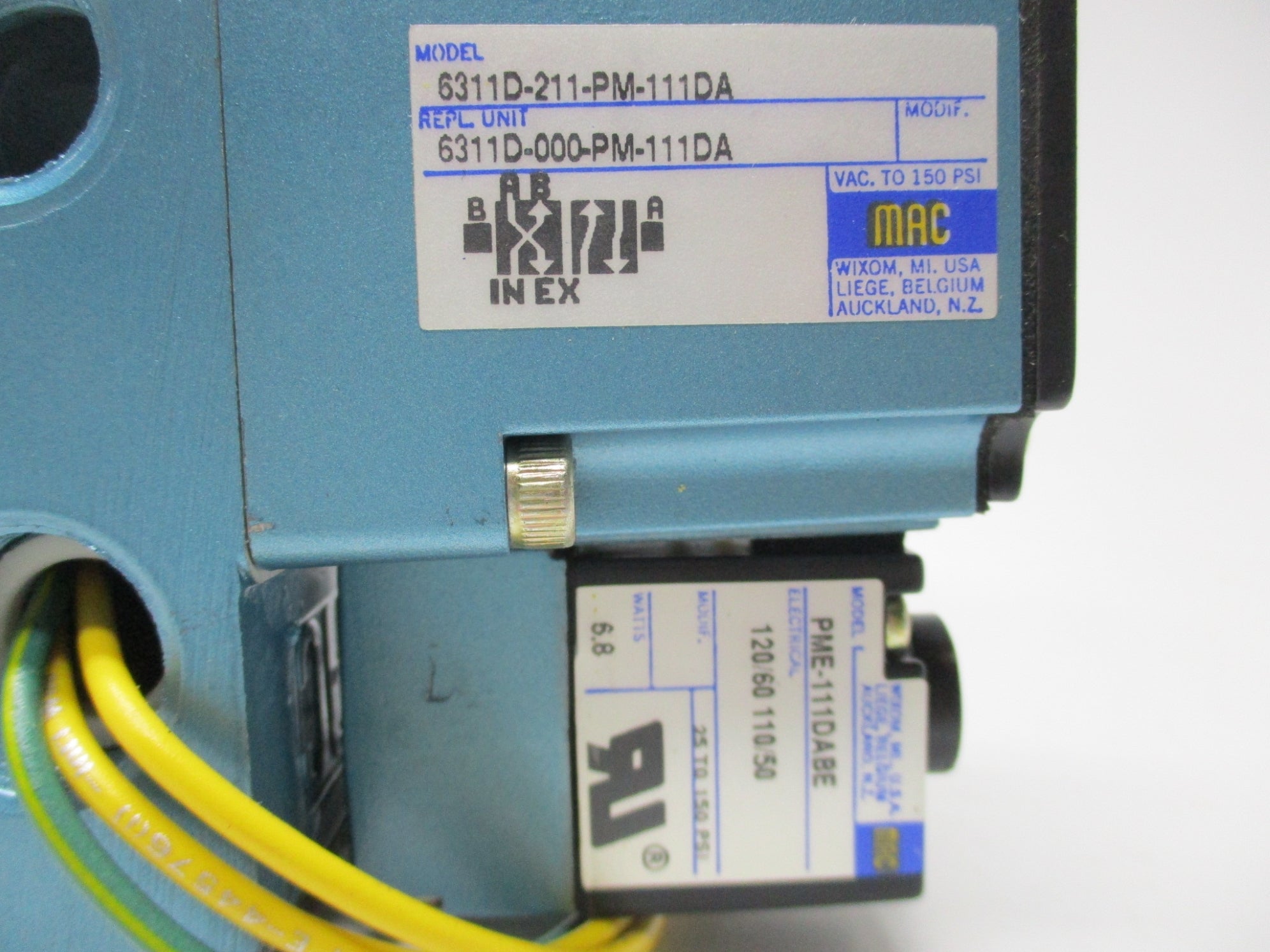 MAC 6311D-211-PM-111DA 150PSI NSMP