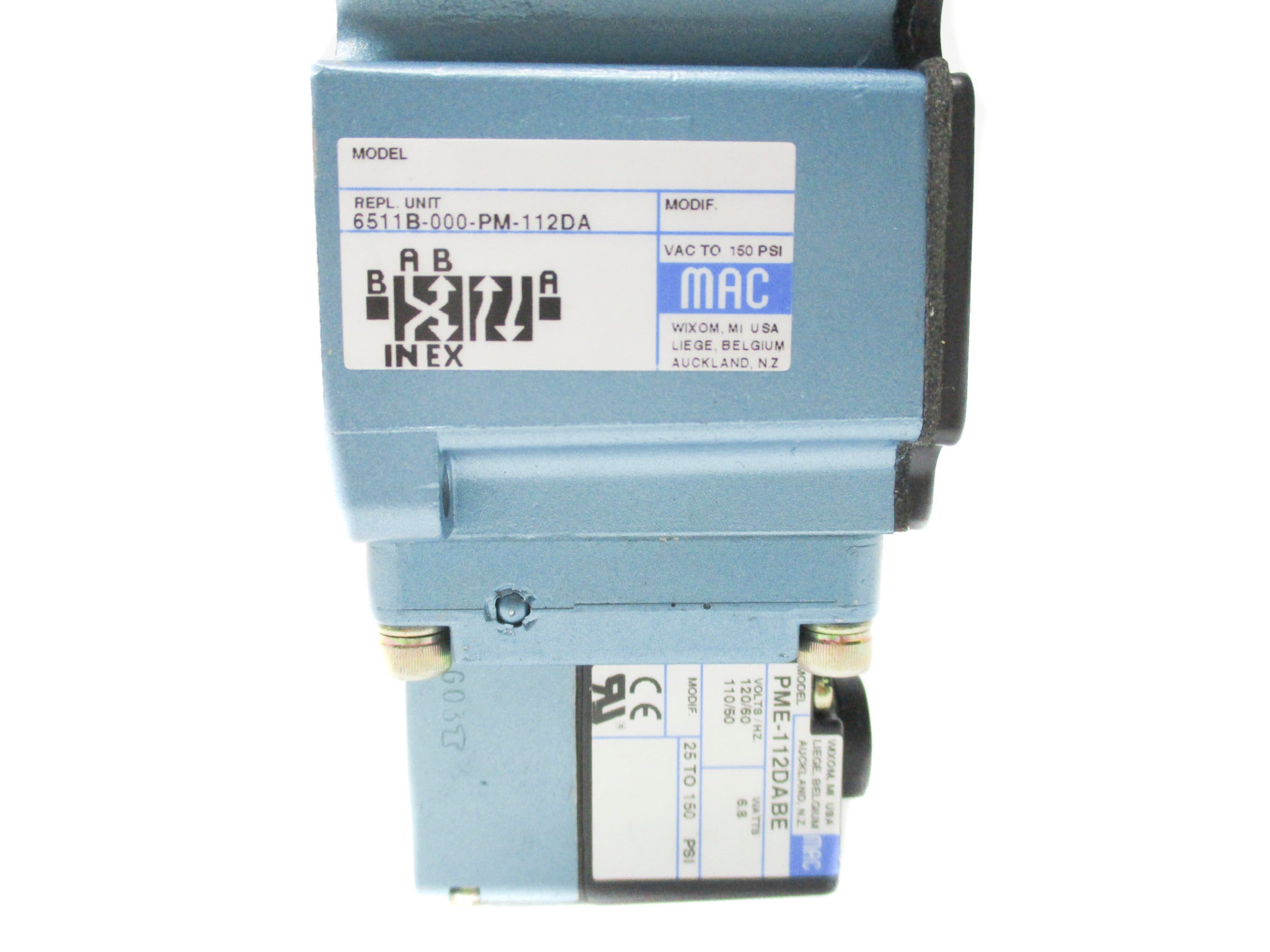 MAC 6511B-000-PM-112DA 150 PSI NSNP