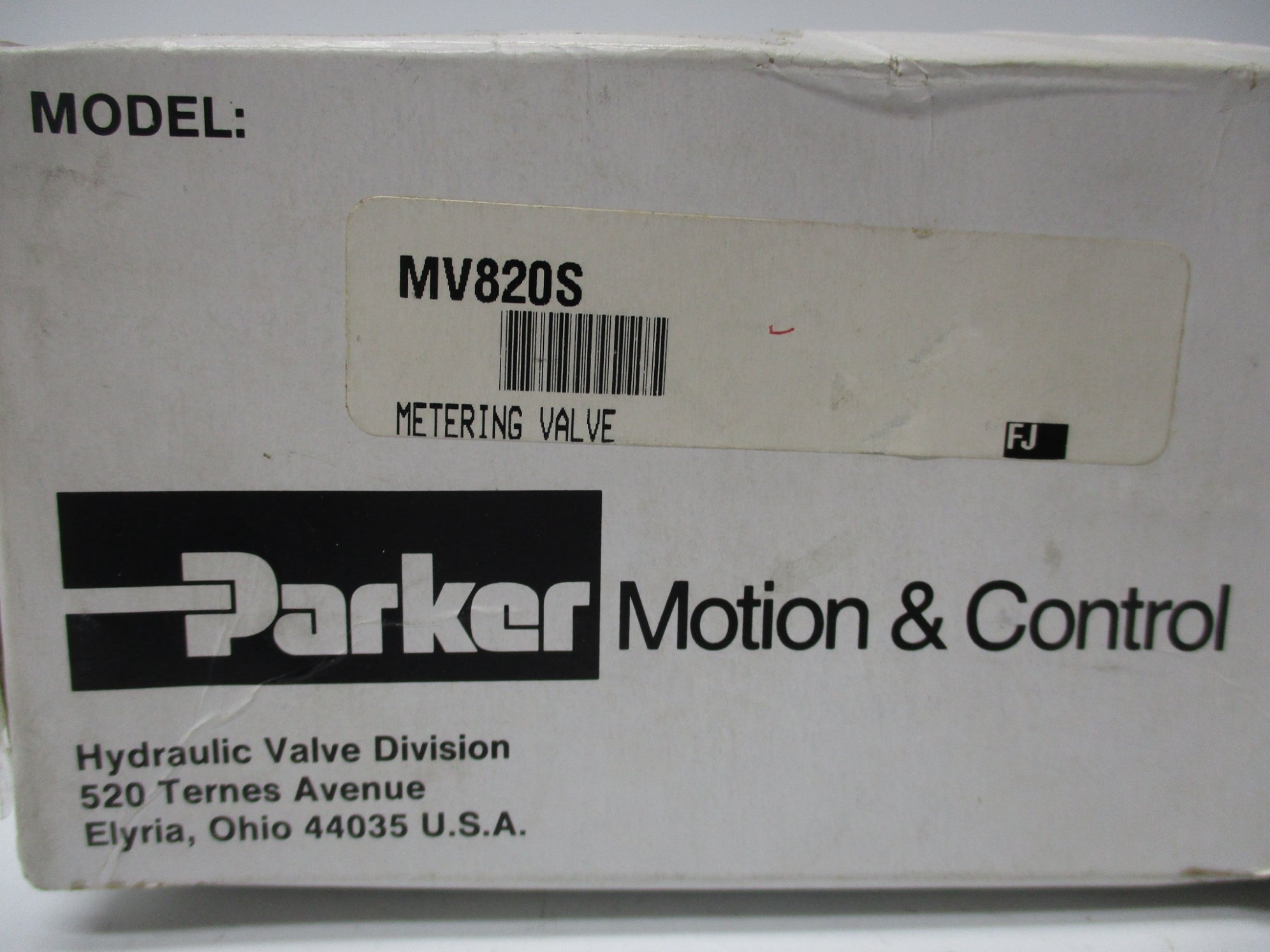 PARKER MV820S-20FJ NSMP