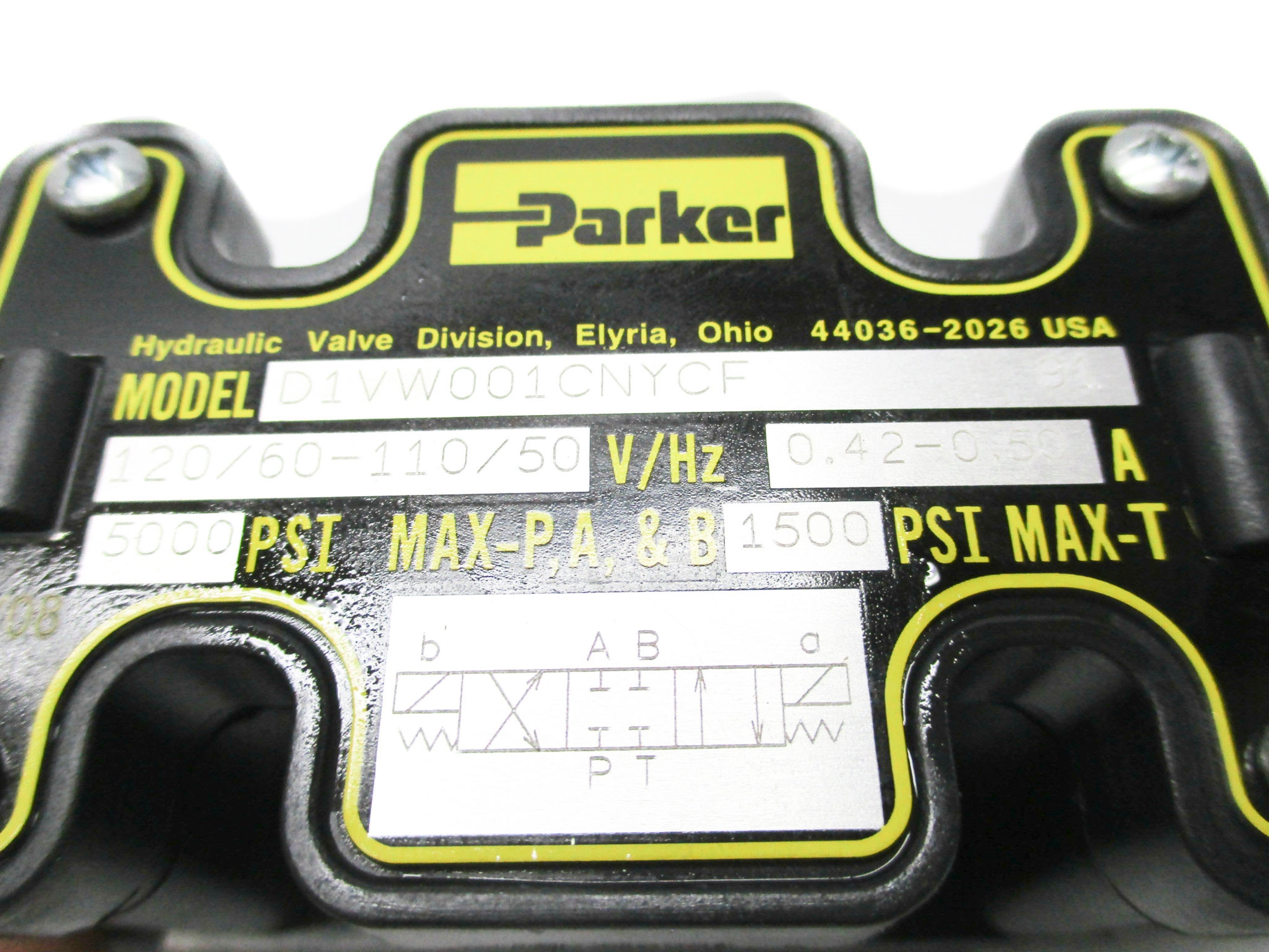 PARKER D1VW001CNYCF 5000 PSI 110-120V NSMP