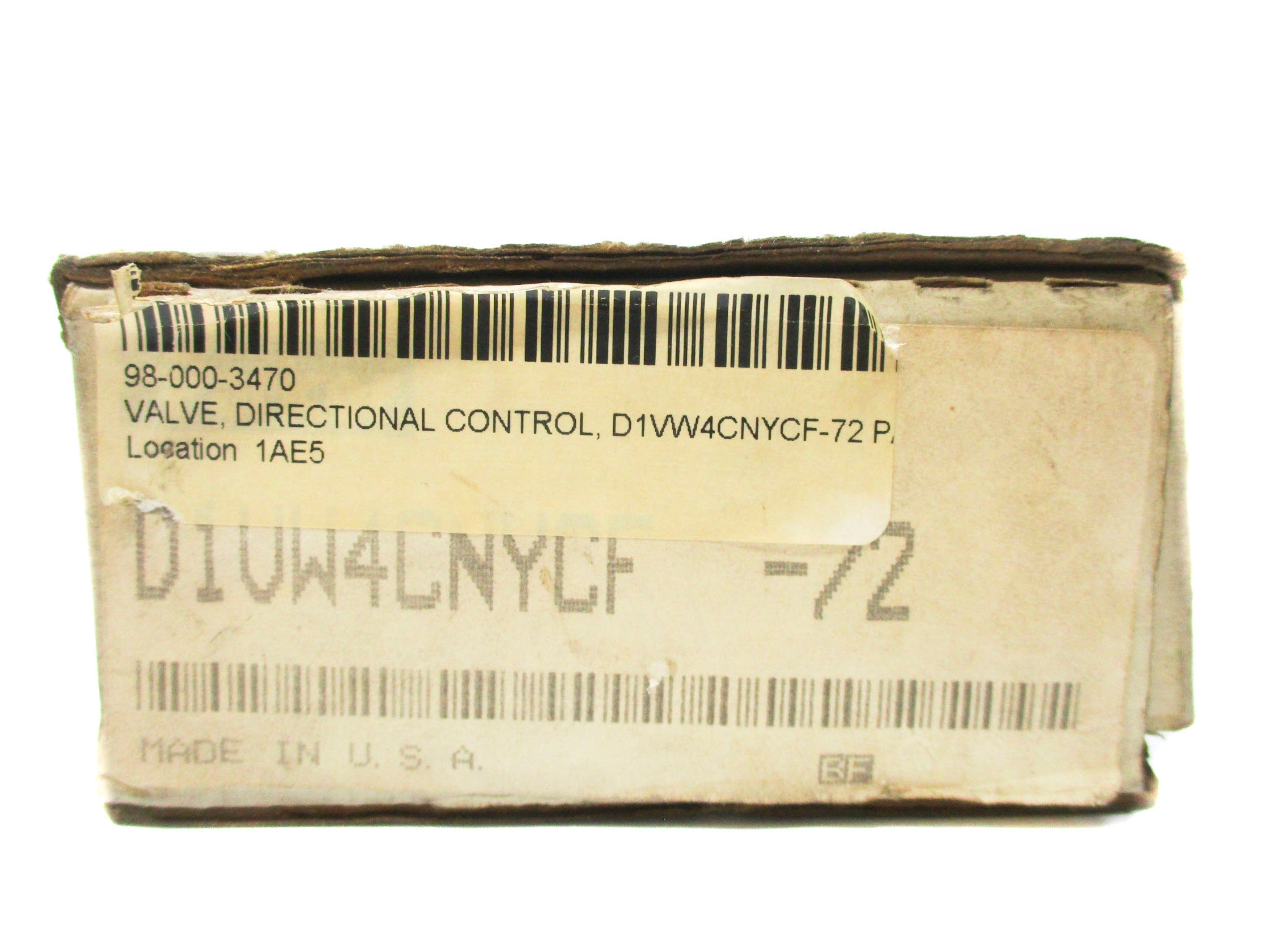 PARKER D1VW4CNYCF-72 5000 PSI 110-120V NSMP