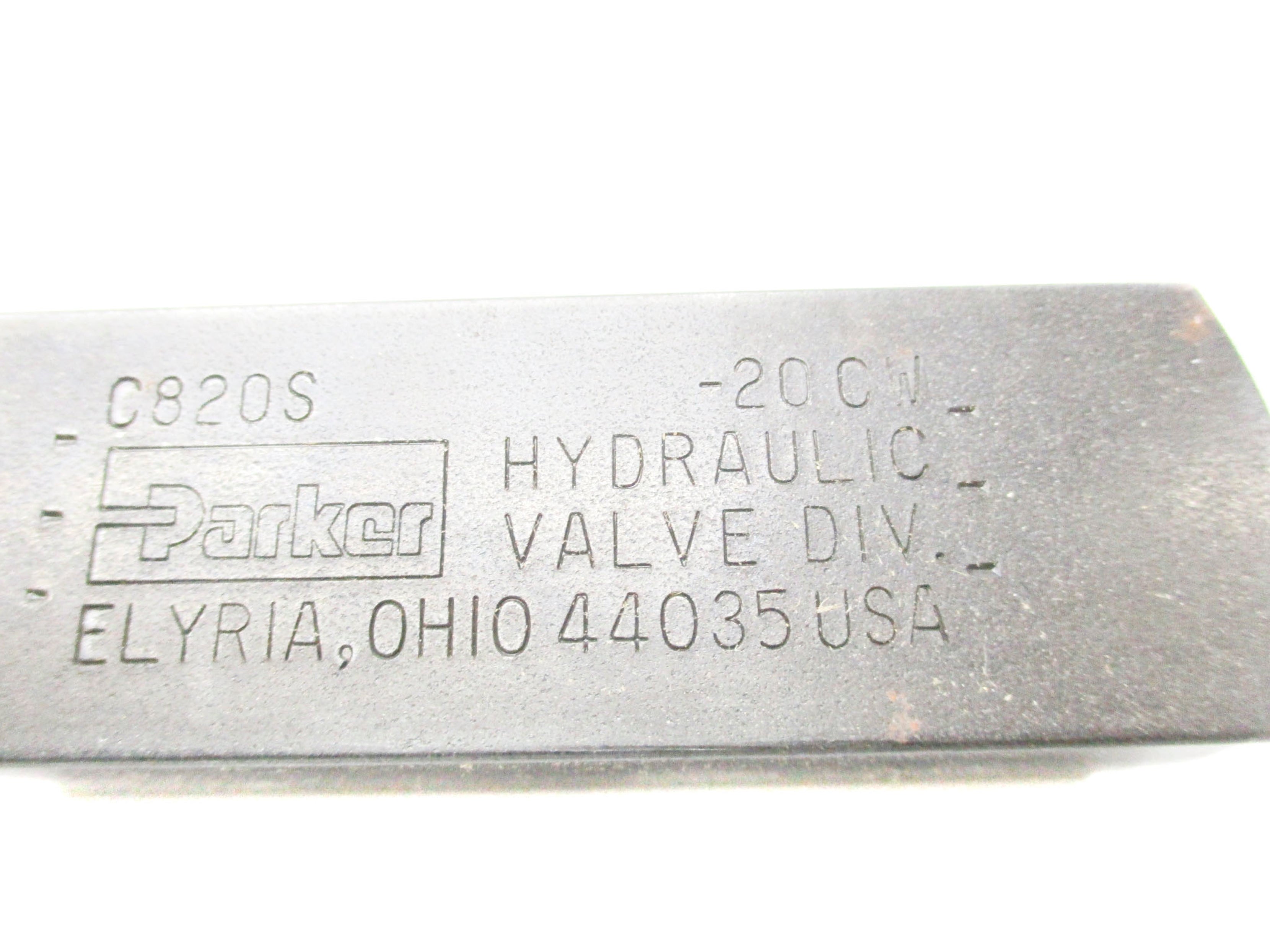 PARKER C820S-20CW 5000 PSI NSMP