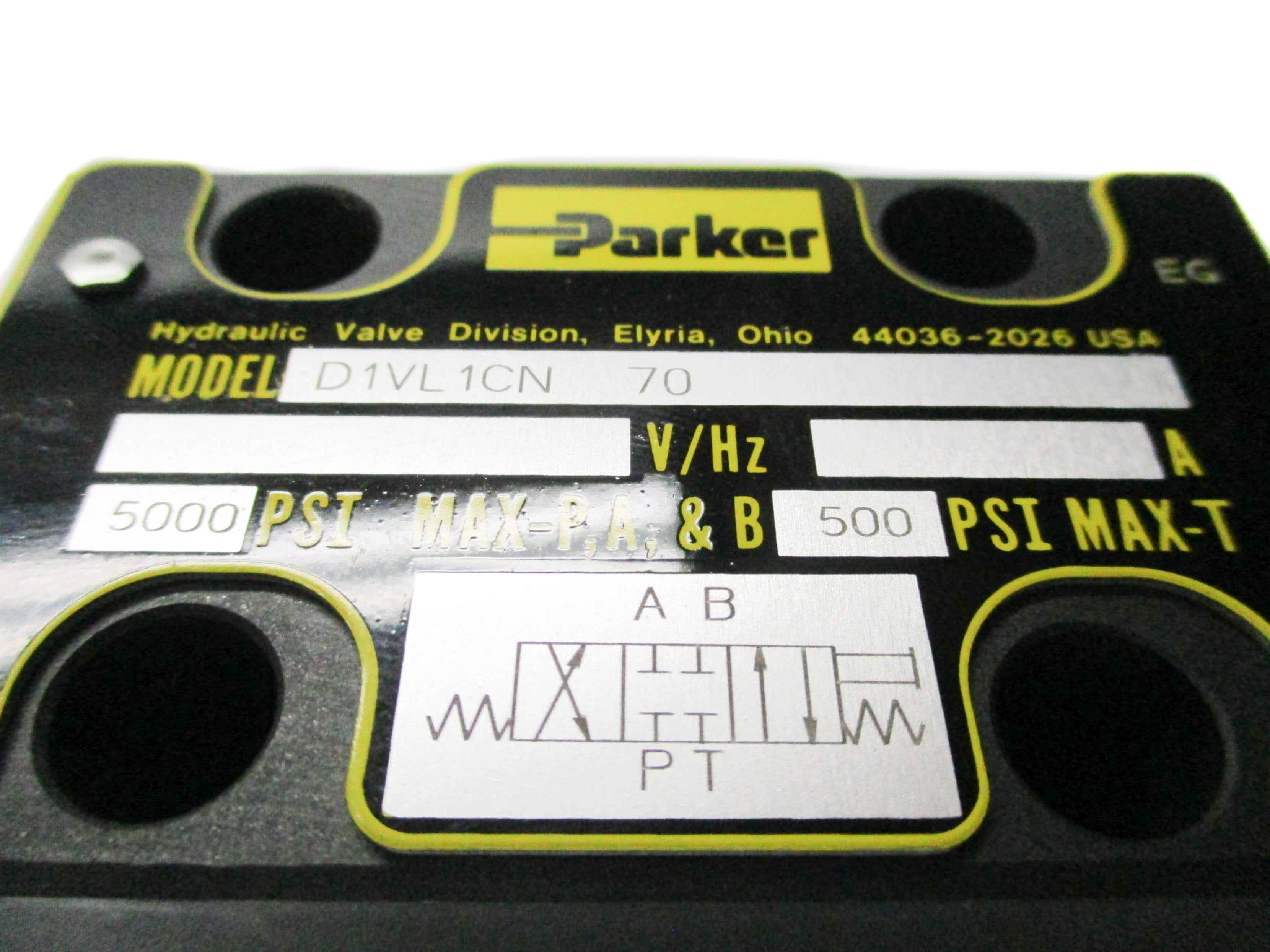 PARKER D1VL1CN-70 5000PSI NSMP