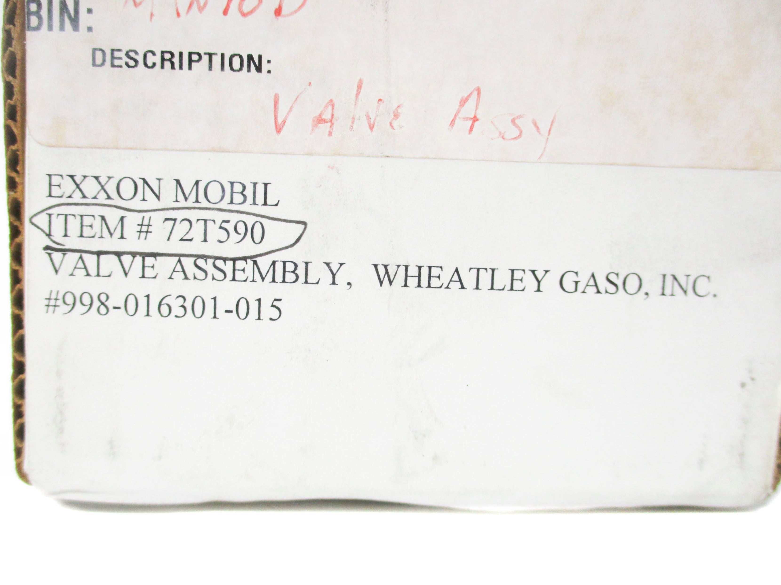 WHEATLEY GASO 72T590 NSMP
