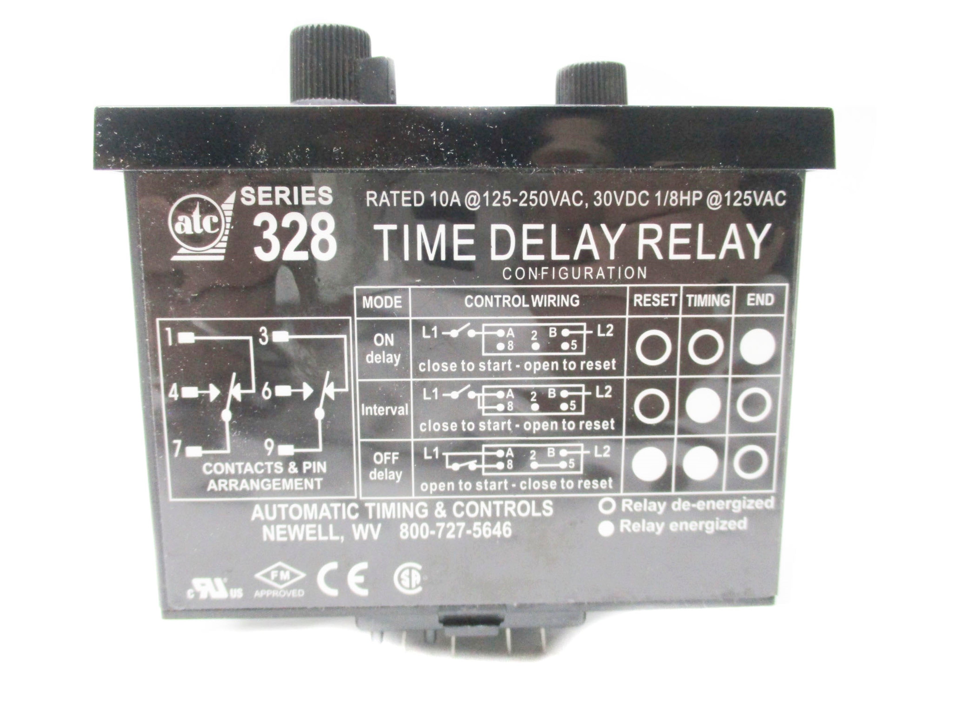ATC 328E200F10XX 125-250VAC 10A UNMP