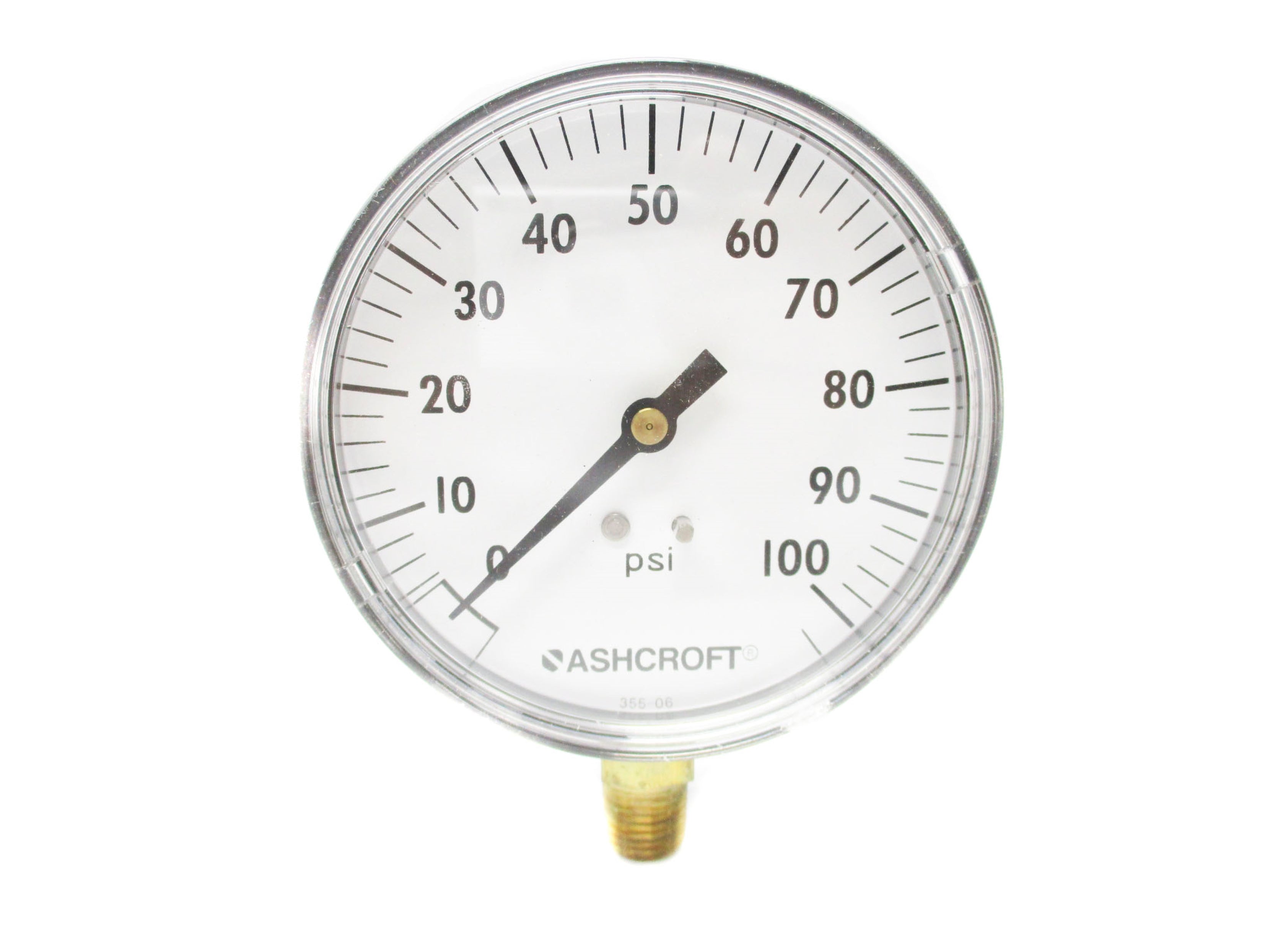 ASHCROFT 35W1005PH02L-100# 0-100PSI NSMP