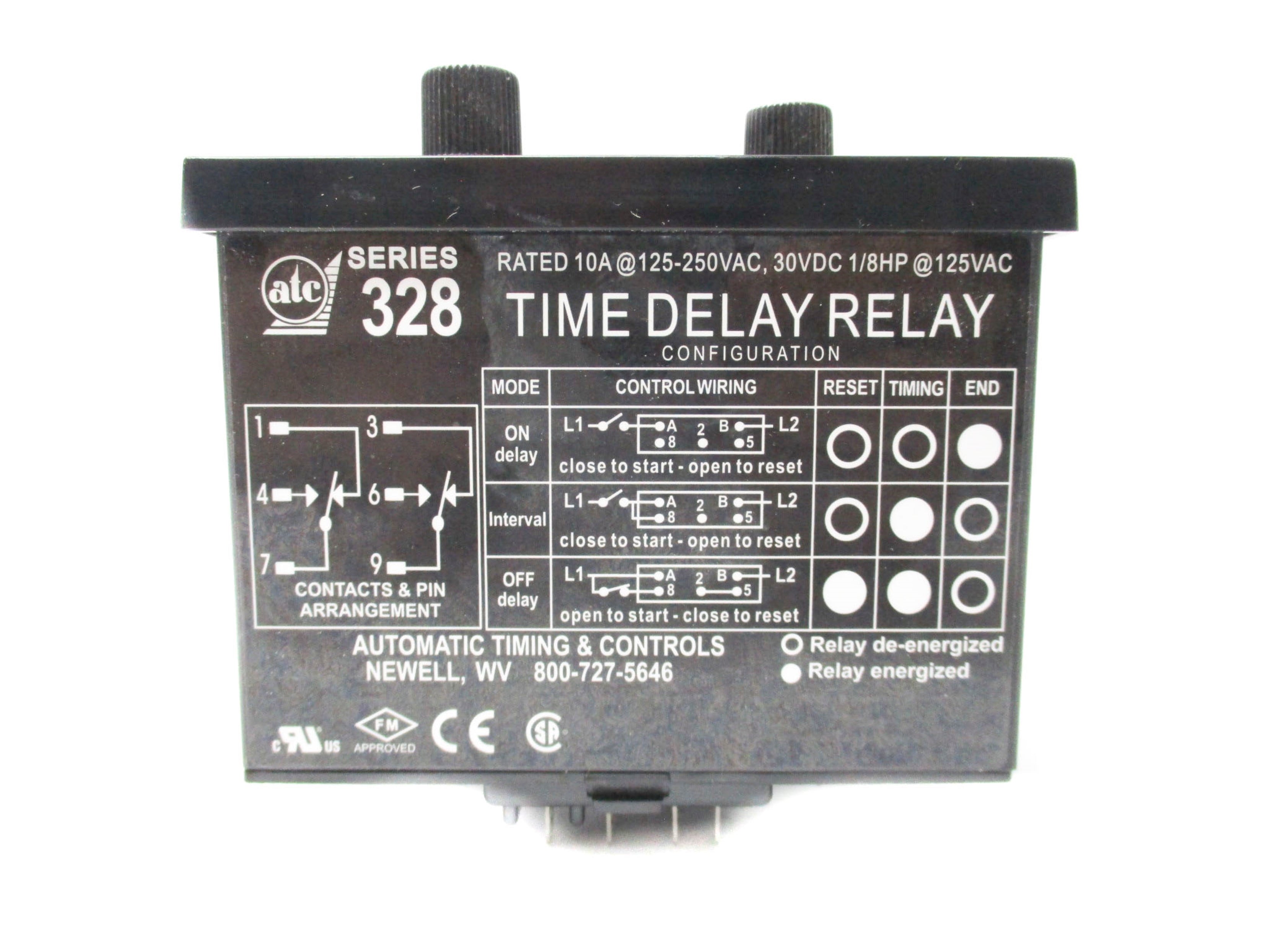 ATC 328E200F10XX 125-250VAC 10A NSMP