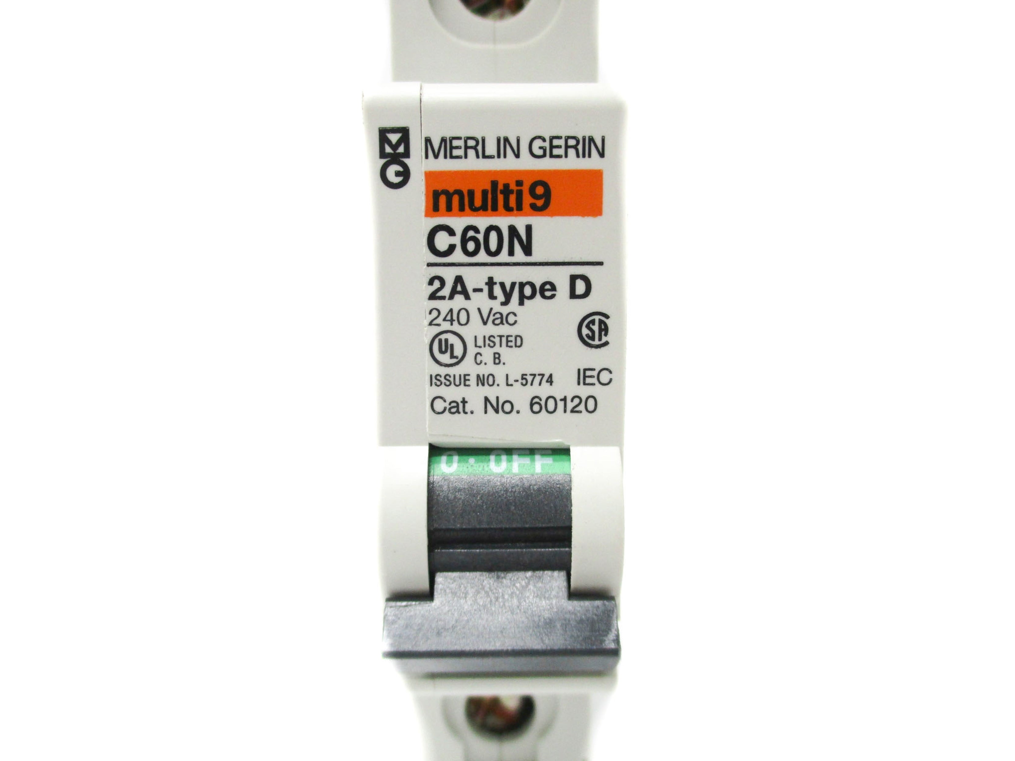 SQUARE D 60120 240VAC 10A NSMP