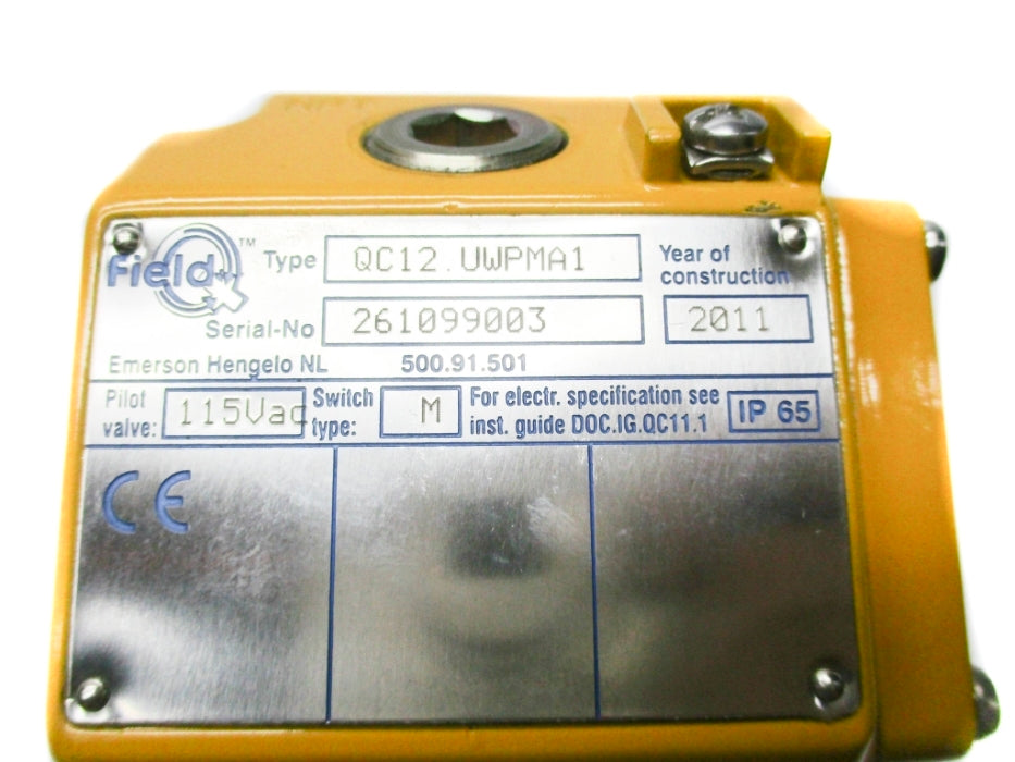 FIELD QC12.UWPMA1 NSNP