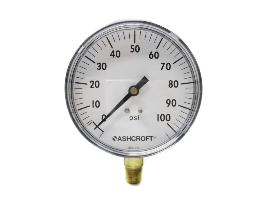 ASHCROFT 35W1005PH02L-100# 0-100 PSI NSMP