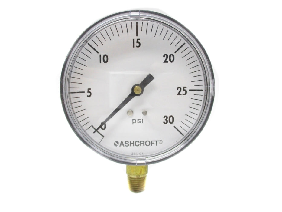 ASHCROFT 35W1005PH02L-30# 0-30 PSI NSMP