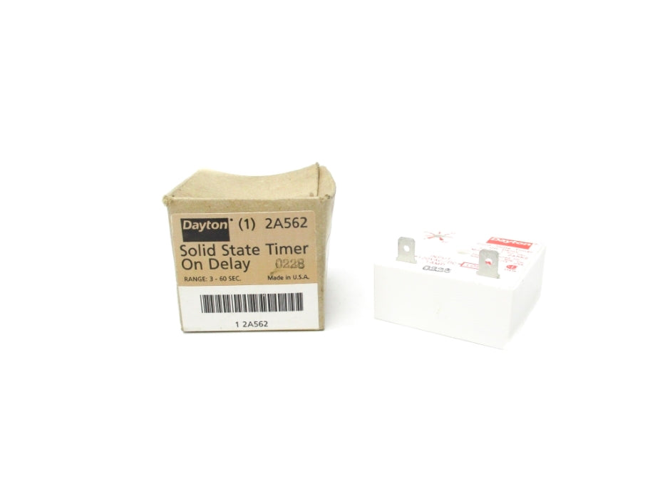 DAYTON 2A562 3-60SEC 120VAC NSMP