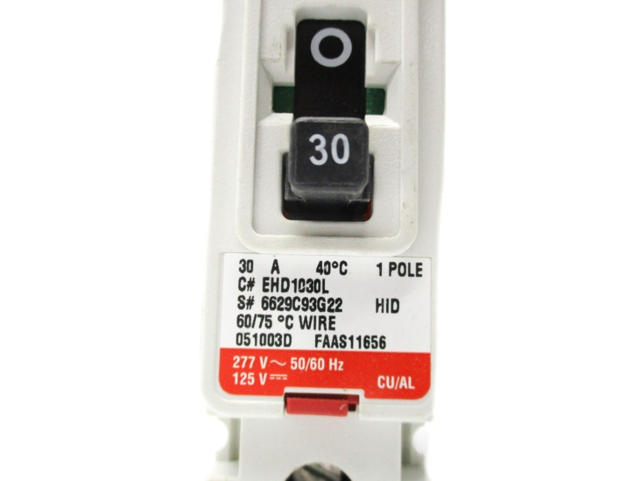 CUTLER HAMMER EHD1030L SER. C 277VAC 30A NSMP
