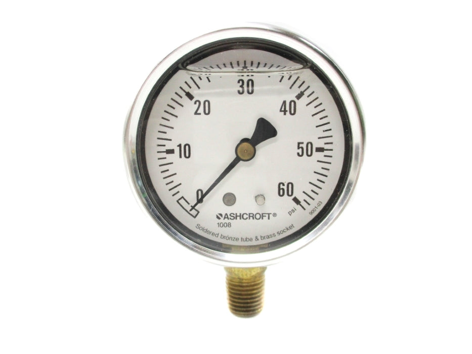 ASHCROFT 631008AL02L-60# 0-60 PSI NSMP