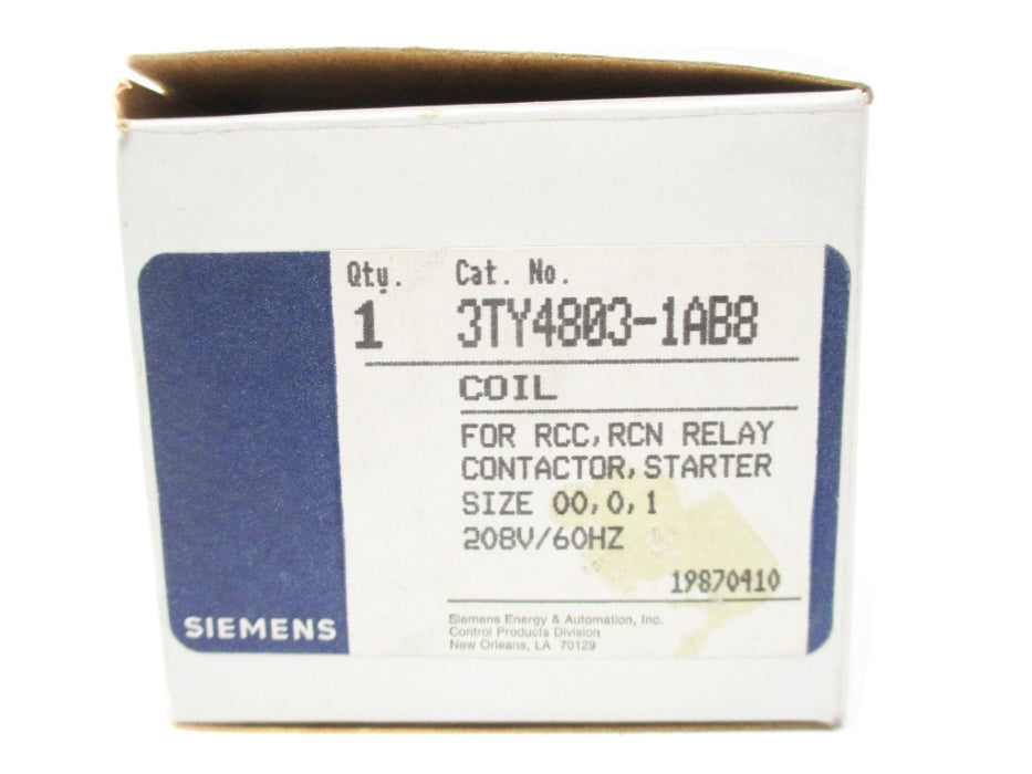 SIEMENS 3TY4803-1AB8 NSMP
