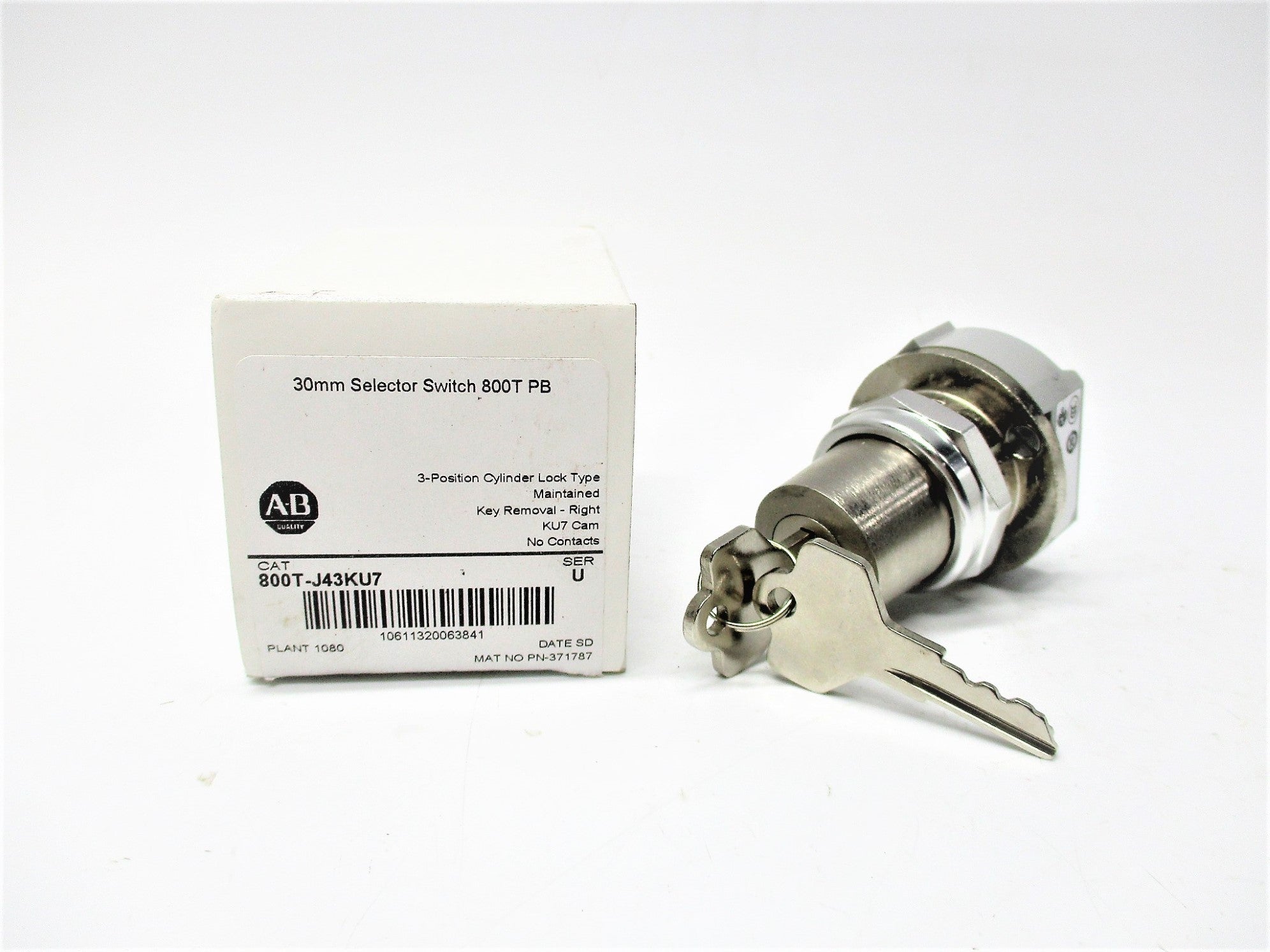 INDUSTRIAL SPARE PART 800T-J43KU7 SER. U (WH) NSMP