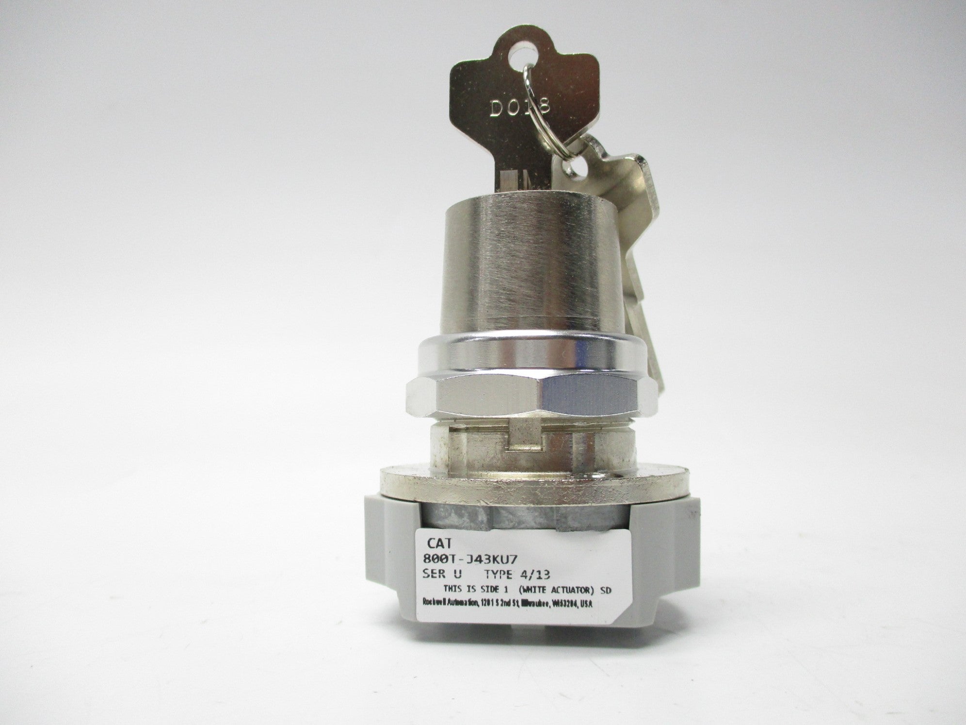 INDUSTRIAL SPARE PART 800T-J43KU7 SER. U (WH) NSMP