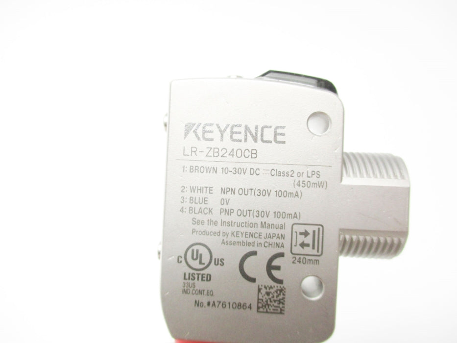 KEYENCE LR-ZB240CB 10-30VDC NSMP