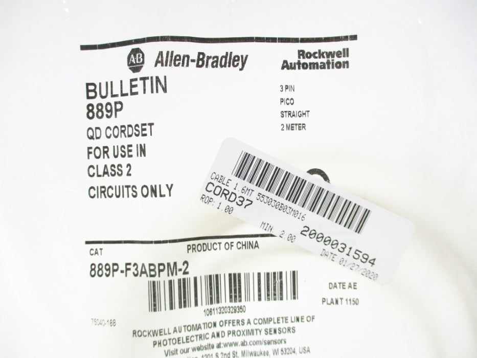 INDUSTRIAL SPARE PART 889P-F3ABPM-2 SER. B NSMP