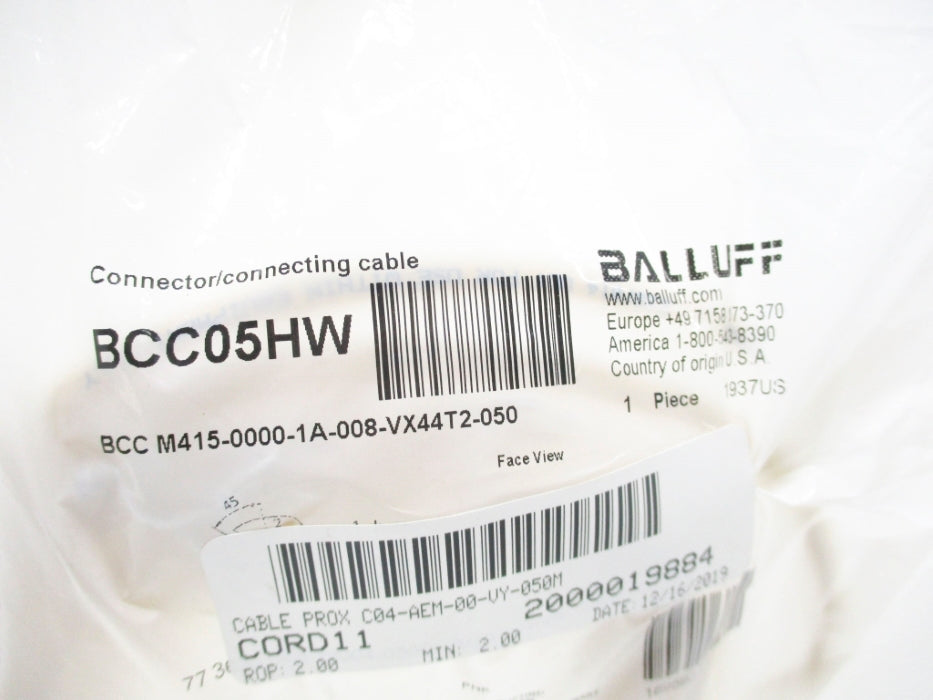 BALLUFF BCC05HW NSMP