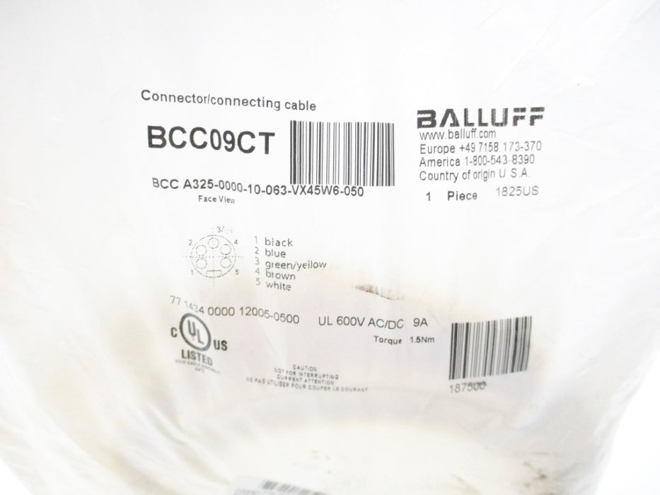BALLUFF BCC09CT NSMP