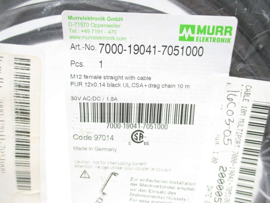 MURR 7000-19041-7051000 NSMP
