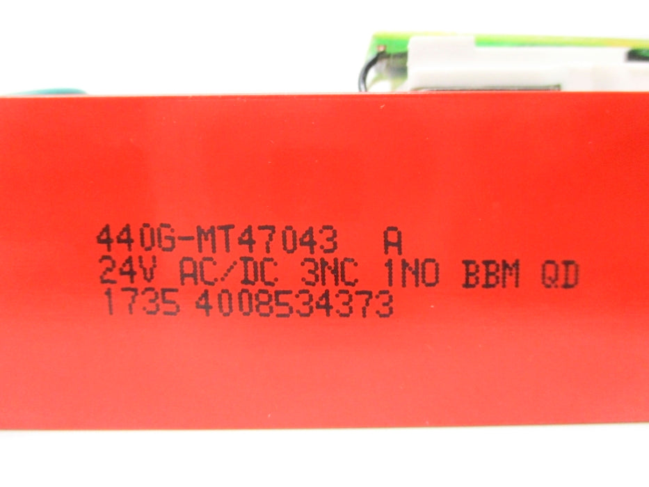 INDUSTRIAL SPARE PART 440G-MT47043 SER. A (AS PICTURED) NSNP