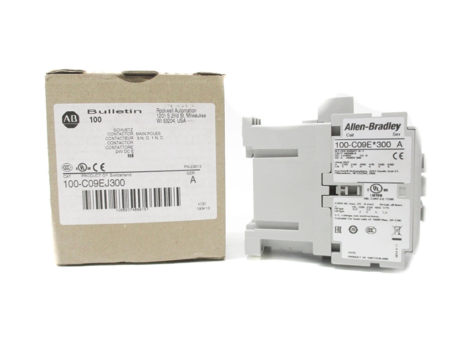 ALLEN BRADLEY 100-C09EJ300 SER. A 24V (BR/WH) NSMP