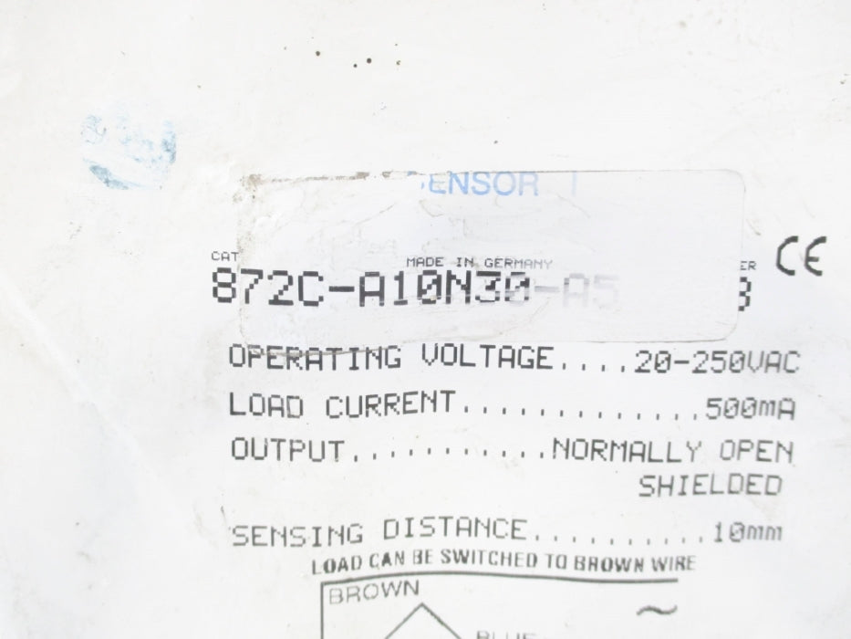 ALLEN BRADLEY 872C-A10N30-A5 SER. B NSMP