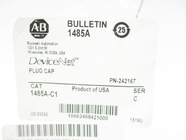 ALLEN BRADLEY 1485A-C1 SER. C NSMP