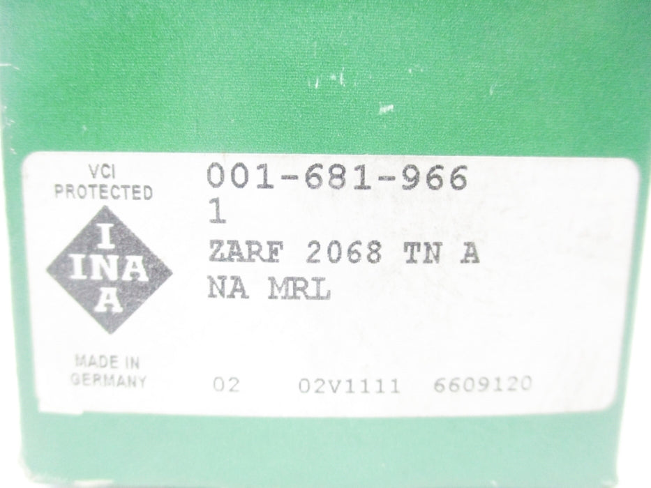 INA ZARF2068TNA 001-681-966 NSMP