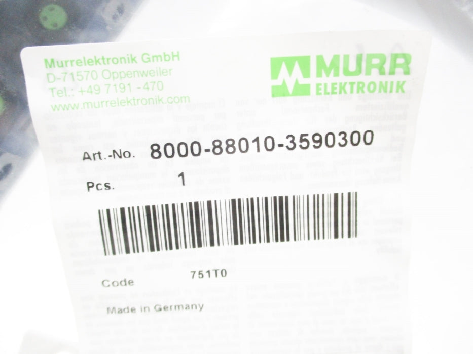 MURR ELEKTRONIK 8000-88010-3590300 NSMP