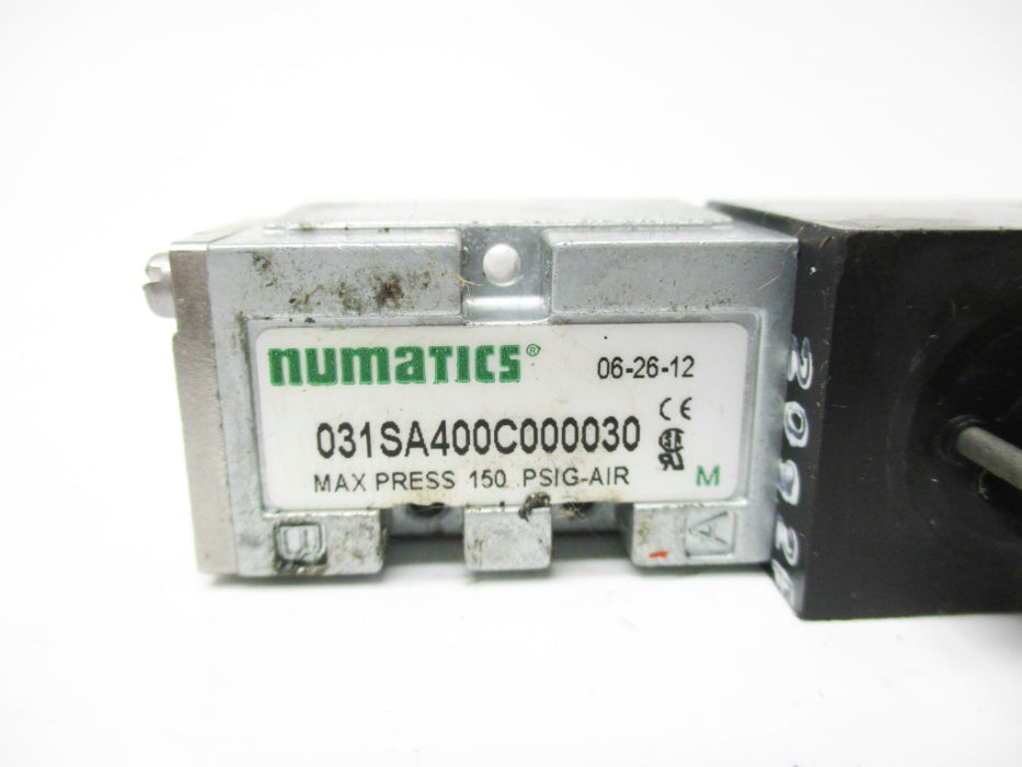 NUMATICS 031SA400C000030 150PSI 100-120V UNMP