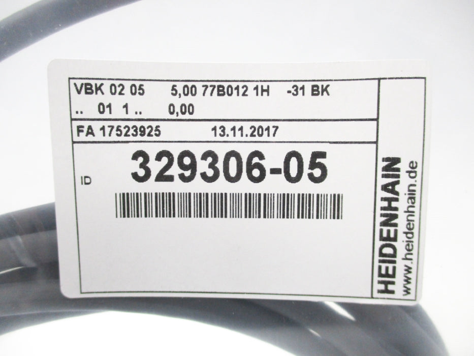 HEIDENHAIN 329306-05 VBK02055.0077B0121H-31BK NSMP