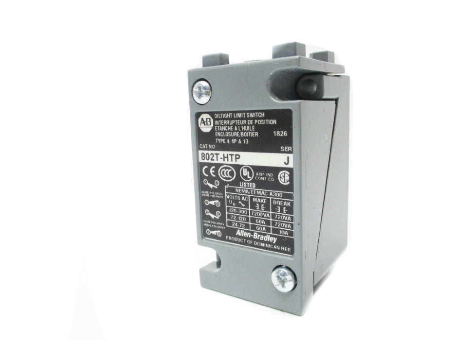ALLEN BRADLEY 802T-HTP SER. J ( AS PICTURED) NSNP