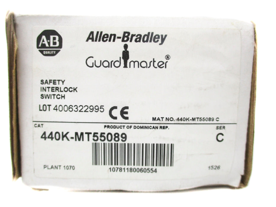 ALLEN BRADLEY 440K-MT55089 SER. C (WH) NSMP