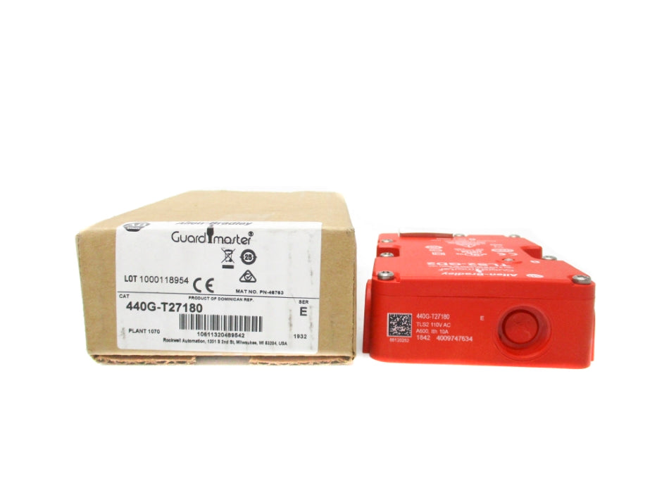 ALLEN BRADLEY 440G-T27180 SER. E (BR/WH) NSMP