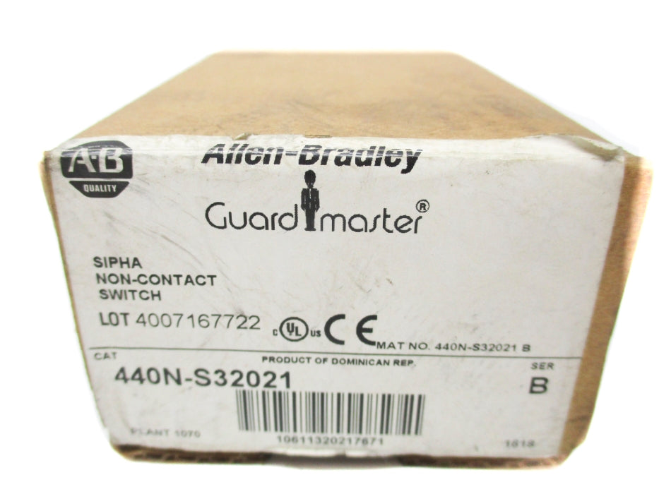 ALLEN BRADLEY 440N-S32021 SER. B (BR/WH) NSMP