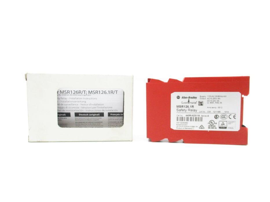ALLEN BRADLEY 440R-N23119 SER. A 115VAC 6A (WH) NSMP