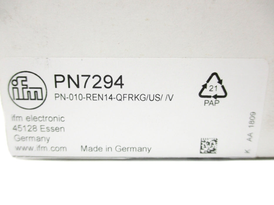 IFM EFECTOR PN7294 NSMP