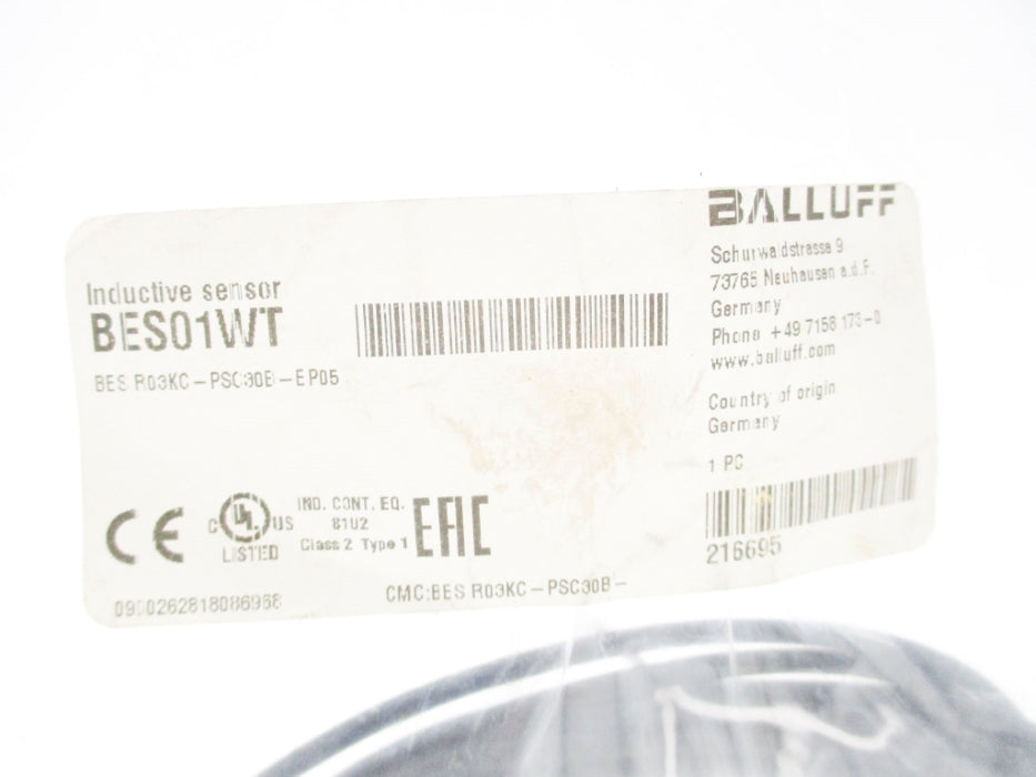 BALLUFF BES01WT NSMP