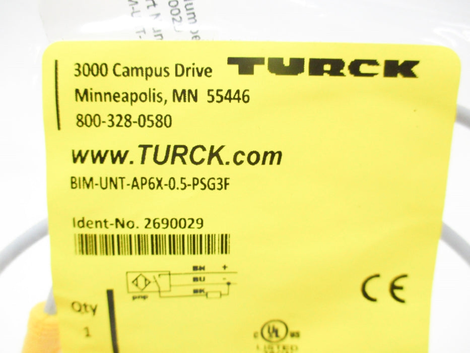 TURCK BIM-UNT-AP6X-0.5-PSG3F NSMP
