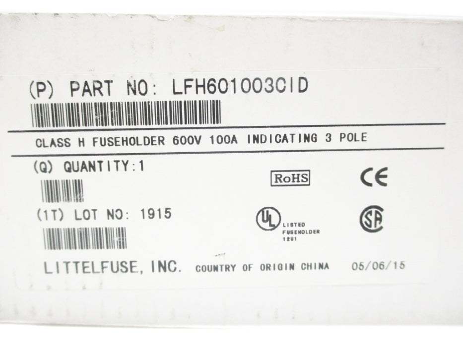 LITTELFUSE LFH601003CID 600V 100A NSMP