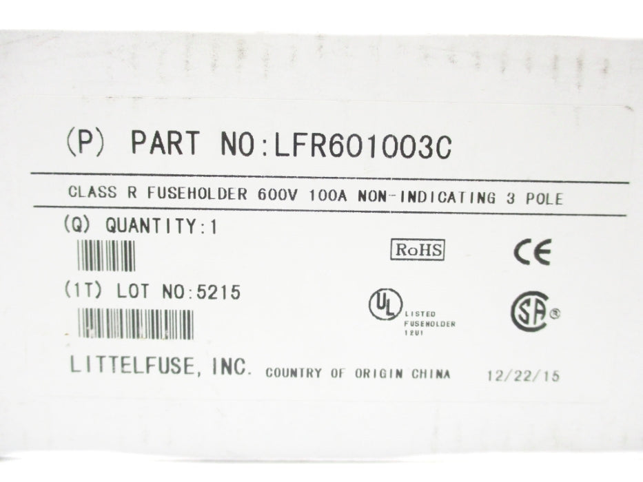 LITTELFUSE LFR601003C 600V 100A NSMP