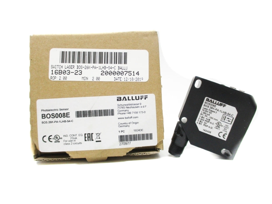 BALLUFF BOS26K-PA-1LHB-S4-C BOS008E 10-30VDC NSMP