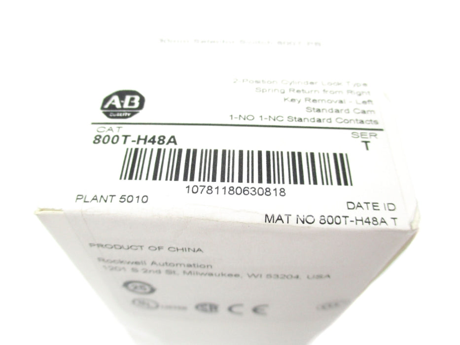 INDUSTRIAL SPARE PART 800T-H48A SER. T (WH) NSFS
