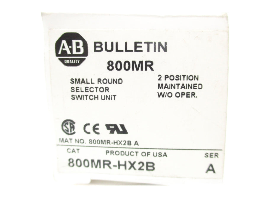 INDUSTRIAL SPARE PART 800MR-HX2B SER. A (WH) NSMP