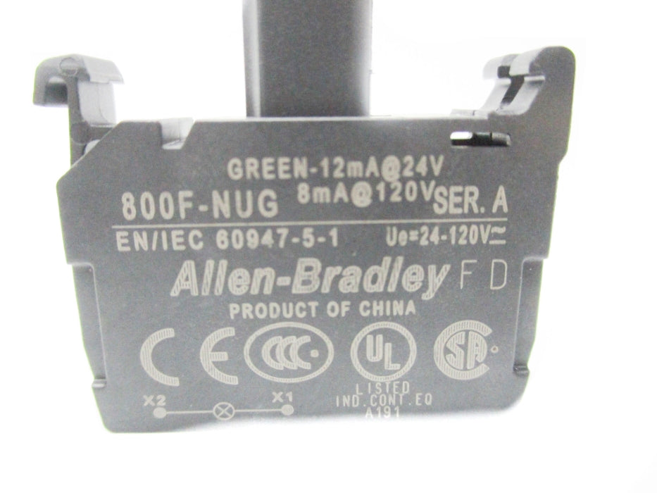 ALLEN BRADLEY 800F-NUG SER. A NSNP