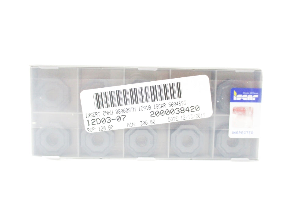 ISCAR ONHU080608-TNIC910 (PKG OF 10) NSFS
