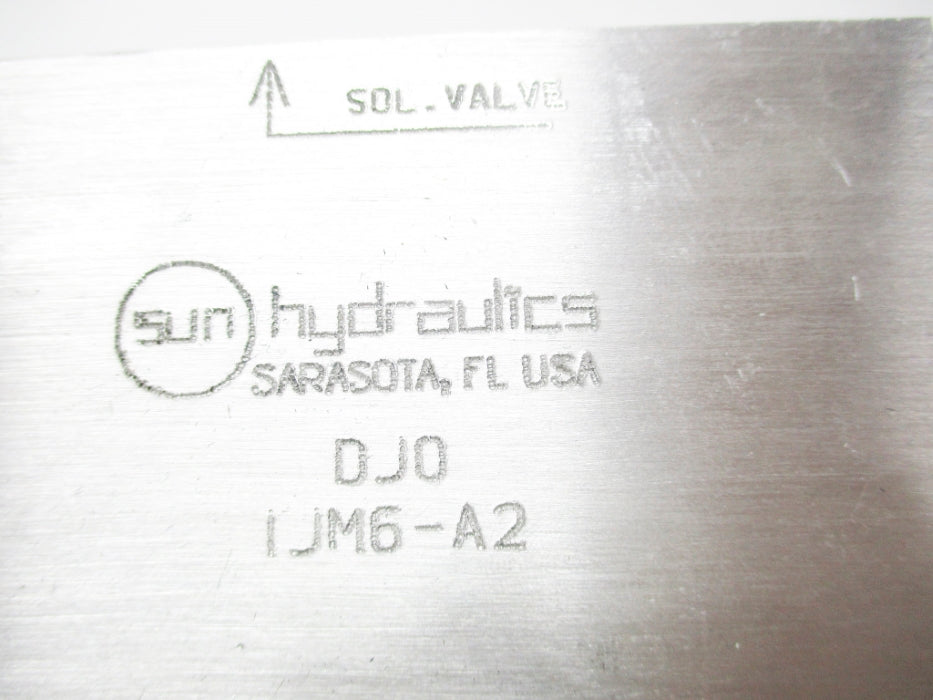 SUN HYDRAULICS DJO IJM6-A2 NSNP